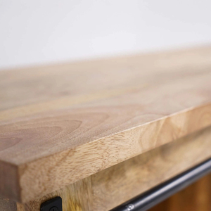 Armoire en bois de manguier multifonctionnelle moderne de qualité supérieure, meubles faits à la main en Inde, design en bois massif, tailles personnalisées, usine OEM/ODM - Product Image 5