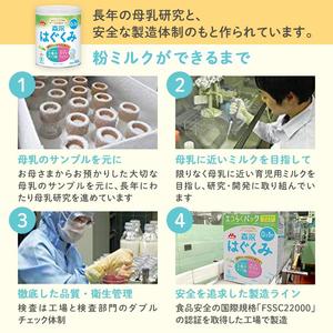 Fórmula Infantil Morinaga Hakukumi 800g, Paquete de 4, para 0-12 Meses, Hecho en Japón, con Cuchara Gratis, Libre de BPA, Flujo Lento - Product Image 2