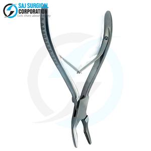 Fórceps de acero alemán Premium para hueso, mordazas de carburo de tungsteno para un recorte preciso de huesos en cirugías espinales - Product Image 2