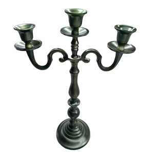 Nuevo soporte de vela de Navidad de aluminio de lujo personalizable decoración del hogar soporte de vela de Metal - Product Image 2