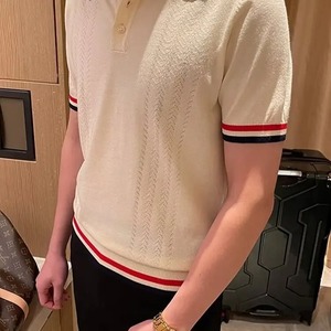 Polo personalizado de manga corta de talla grande Polo de hombre liso en blanco para el trabajo - Product Image 2