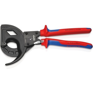 เครื่องตัดสายเคเบิล KNIPEX ความยาวรวม 320 มม. ขัดเงาพร้อมด้ามจับหลายส่วนประกอบสำหรับมีดและเครื่องมือระดับมืออาชีพขนาด 600 มม. - Product Image 1