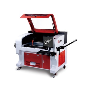 Máy Cắt Laser Gbos Làm Máy Khắc Cho Nhãn Dệt Ribbon Webbing Cắt - Product Image 1