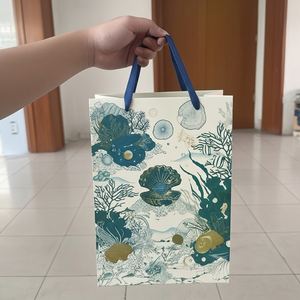 Bolsa de Compra de Papel de Lujo Reciclable Ecológica Premium Personalizada con Logotipo para Regalos de Alta Gama y Embalaje de Marca - Product Image 6