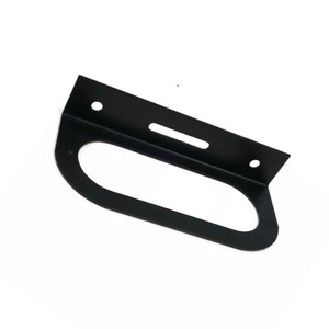 Soportes de montaje de acero con recubrimiento de polvo negro para 6 piezas y accesorios ovalados de 4 paquetes de RV para remolques/RVs - Product Image 2