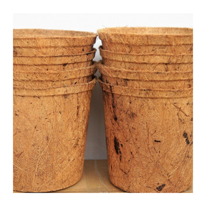 Macetas de fibra de coco Eco-Safe-100% contenedores de plantas biodegradables naturales para uso en jardín y granja - Product Image 4