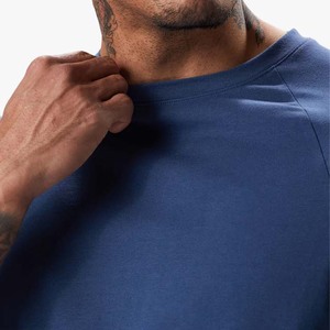 Conjunto de Dos Piezas de Verano para Hombre de Alta Calidad, Camiseta de Manga Corta con Cuello Redondo y Pantalones Cortos de Punto, Transpirable, de Algodón y Poliéster - Product Image 3