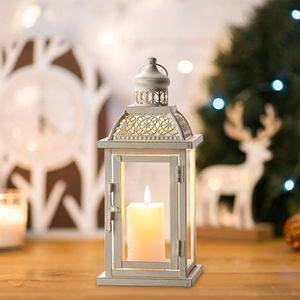 New Attractive Christmas Decor Lanterns Metal <b>Hanging</b> <b>Candle</b> Holders for Wedding Christmas Decorations Lantern at Low Price - Product Image 1