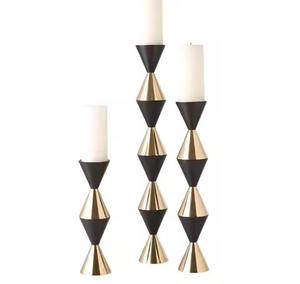 Bougeoir à la mode pièce maîtresse de table élégante pour chambre salon décoration d'accent pour la maison - Product Image 3