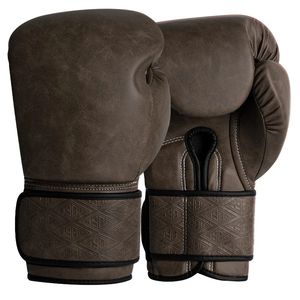 Gants de boxe professionnels imperméables en cuir PU pour MMA, Kickboxing, Sparring, Entraînement, avec support de poignet et poignées extensibles - Product Image 4