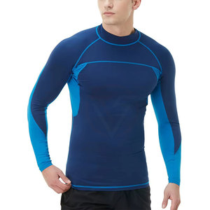 Dernier design, prix abordable, rashguards pour hommes, couleur unie, respirants, légers, en vente en ligne - Product Image 1