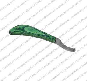 Cuchillo de pezuña de hoja afilada Cuchillo de recorte de pezuña de herrador de acero inoxidable por TARIQ MFG CO CE ISO EU - Product Image 1