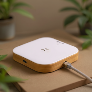 Caricatore Wireless Sostenibile Sucrep, Gadget USB Promozionale - Product Image 3