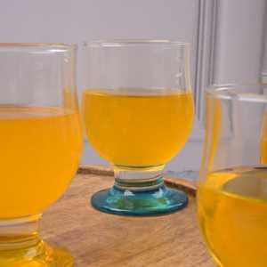 Juego de 6 Copas de Vino de Vidrio Soplado a Mano, Diseño Moderno y Clásico, de Plástico PC y Metal, Hechas a Mano para Regalo - Product Image 5