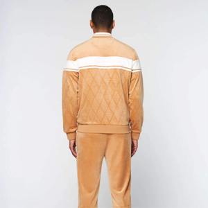 Mayorista para hombres Unisex Track Jacket and Pants Set-Tela de alta calidad, ideal para ropa deportiva y uso diario personalizado - Product Image 2