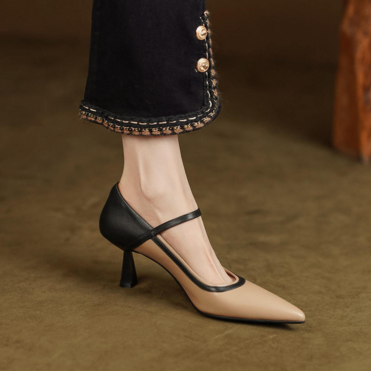 สีแทน &amp; สีดำ