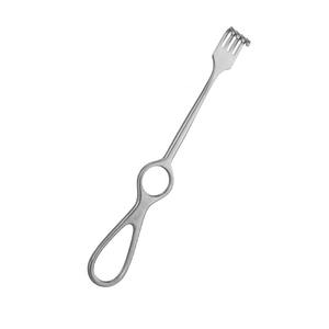 Retractor Volkmann profesional 4 puntas 22 cm alemán inoxidable Semi Sharp profundidad 8,5mm médico Senn Retractor - Product Image 2