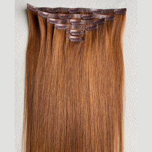 Venta al por mayor 100% Raw doble dibujado vietnamita Clip-In para Ombre sin costuras extensiones de cabello humano invisible - Product Image 2