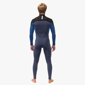 Traje de Baño de Competición para Hombre, Color Personalizado, Precio de Fábrica, Manga Larga, Ligero, Transpirable, Spandex/Nylon, 2 Piezas - Product Image 2