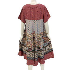 Best Seller!! Women Casual Cloak-Line Dresses short sleeve and knee-length dresses - Product Image 4