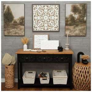 Panier cylindrique en jacinthe d'eau tressé à la main, panier de rangement artisanal, vente en gros, écologique, fabriqué par VGreenArt au Vietnam - Product Image 4