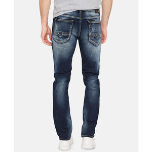 Jeans Buffalo David Bitton da Uomo Ash X Stretch Blu Navy Slim Skinny Taglia 40X32 in Denim Stonewashed Traspirante Stile Hip Hop per la Primavera - Product Image 2