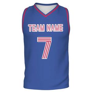 Baloncesto Jersey uniformes al por mayor, ropa deportiva hombres camisas transpirable cuello en V baloncesto sólido chaleco baloncesto Jersey - Product Image 6