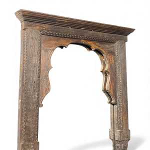 Cadre de miroir en bois vintage - Product Image 2