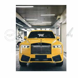 Pour Rolls Royce Cullinan 2018-2014 Kit d'apparence amélioré 2025, pare-chocs avant et arrière, phares - Product Image 5