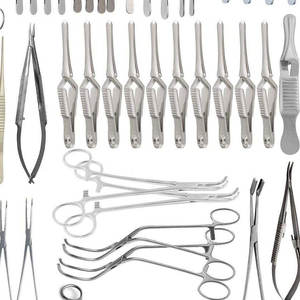 Juego de Instrumentos Quirúrgicos Manuales Reutilizables de Acero Inoxidable Alemán para Cirugía Vascular Mayor, 62 Piezas, Suministros al por Mayor de Fábrica, 2026 - Product Image 6