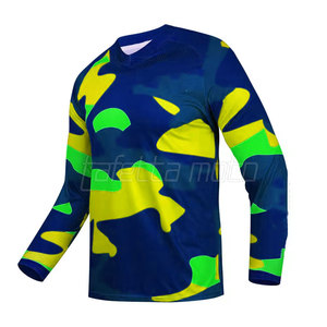 Camiseta de Motocross Transpirable de Secado Rápido, Diseño de Última Generación, Impermeable, Resistente al Viento, Poliéster, Unisex, Personalización OEM - Product Image 1