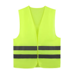 Chaleco de Seguridad de Algodón Transpirable de Alta Visibilidad Personalizado Nuevo, Reflectante, Certificado EN, Ropa de Trabajo de Construcción - Product Image 3