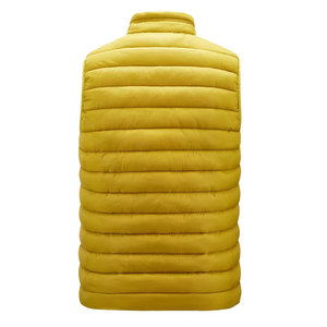 OEM Custom Designer Casual Lightweight Quilted Puffer <b>Vest</b> for Men Women Bodywarmer Jacket Zipper Closure Puff Printing Winter - Product Image 2