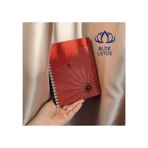 新设计趋势产品荷叶笔记本写字板越南传统教育