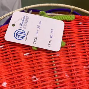Decorative Woven Rattan Strawberry <b>Placemat</b> Unique Handwoven Chargers <b>Dining</b> <b>Table</b> Decoration Made In Vietnam - Product Image 4