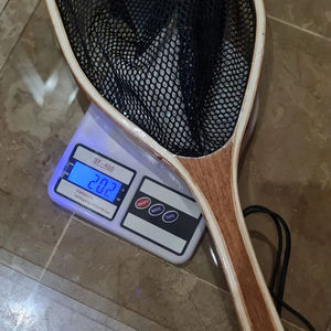 Red de Aterrizaje para Pesca con Mosca al Aire Libre, Red de Trucha, Marco de Madera con Red de Goma Fundida a Mano, Red de Pesca para Aterrizaje de Thor - Product Image 1