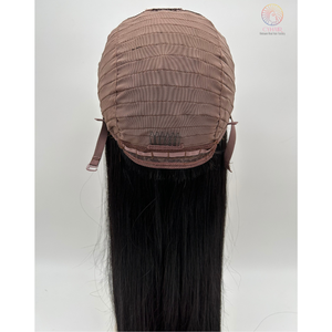 Nuevos estilos, pelucas de cabello virgen Remy vietnamita de doble estándar, Cierre de Color Natural, pelucas de cabello humano recto de hueso 4X4 de 20 pulgadas - Product Image 6