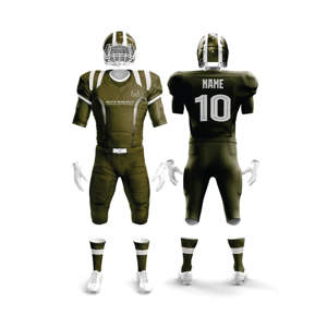 Maillot de football américain personnalisé Uniforme de football de qualité supérieure pour une performance optimale Uniforme de football américain respirant - Product Image 1