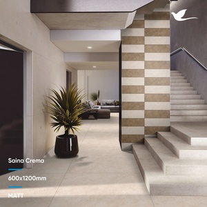 Moderno Art Deco Azulejos de porcelana pulida con estilo de lujo 600X1200 Gris Guste para uso al aire libre Hecho EN LA India - Product Image 6