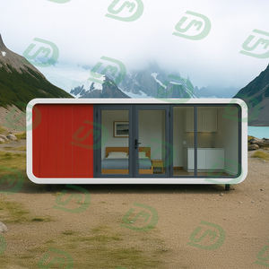 UMD Apple cabinato in acciaio prefabbricato Hotel House-Design moderno della metà del secolo impermeabile ed ecologico facile installazione - Product Image 2