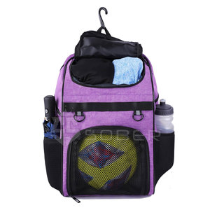 Mochila de fútbol deportiva informal antirrobo ligera Material de poliéster superior con USB Precio MOQ bajo - Product Image 3