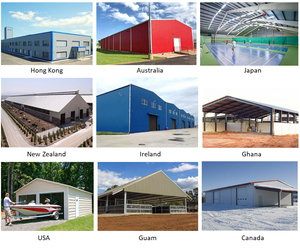 Struttura prefabbricata in acciaio magazzino commerciale industriale costruzione di logistica <span class=keywords><strong>officina</strong></span> per strutture commerciali in acciaio - Product Image 4