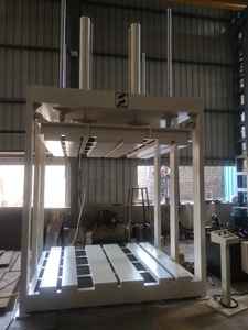 Máquina de prensa para hacer paquetes de malla de alambre, malla de alambre prensada automática, VALLA DE Metal corrugado, tamiz de red, tejido Industrial - Product Image 5