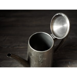 Pichet en acier inoxydable polonais vintage, qualité incroyable à prix raisonnable, pot Sith spouth, cafetière - Product Image 5