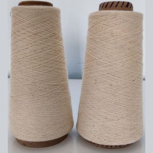 100% Cotton Carded Yarn Ne12s/1 <b>Ring</b> Spun for Textile Weaving Moisture Absorbent Raw Color in <b>Indian</b> Price - Product Image 2