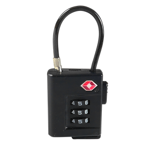 Bloqueo de equipaje de viaje aprobado por la TSA con características antirrobo duraderas Forma de desbloqueo de contraseña de material ABS - Product Image 2