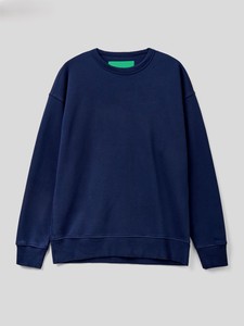 Sweat-shirt de coupe décontractée en polaire de haute qualité avec logo personnalisé pull en coton sweat-shirt à col rond lourd pour hommes - Product Image 3