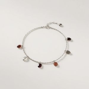Elegante Pulsera de Cadena con Dije de Lágrima en Oro Amarillo Macizo, Color Oro, de Lujo, Certificada por GIA, Joyería Fina Minimalista, Diseño OEM - Product Image 1