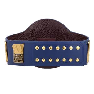 Blue WWF Big Eagle Championship Title Belt Aigle ailé Heavyweight Championship Belt 4mm ZINC Plaques Ceinture à sangle en cuir - Product Image 5