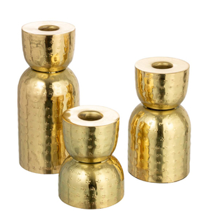 High Quality <b>Silver</b> Metal Taper Candle Stick Holder Stand Gold Plated Decorative Tall Shape for Home Use Manufactured in India - Product Image 5